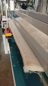 Fabric Wadding Joining Machine How to connect fabric or wadding for continuous working