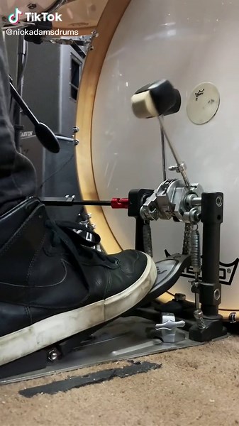 Karate Foot Slave Drum Cover with Double Bass Pedal