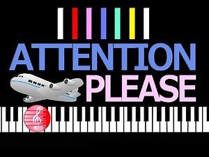 ATTENTION PLEASE　アテンション プリーズ　／ ピアノ編曲　ザ・バーズ