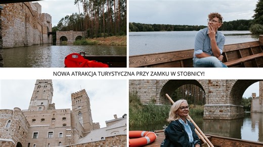 Nowa atrakcja na Zamku Stobnica? Tak! Tego jeszcze nie było. Odkryj Zamek z zupełnie innej perspektywy i wyrusz w rejs galarem po jeziorze