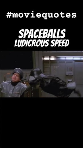 Ludicrous speed go! #moviequotes #spaceballs #rickmoranis #melbrooks