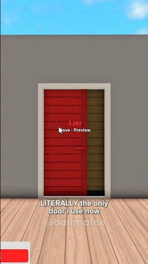 ‼️EASY REALISTIC DOOR TUTORIAL😮🚪‼️ #bloxburg #bloxburghacks #fypシ #roblox