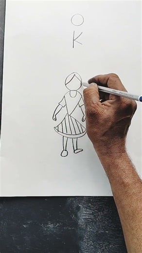 Easy outline drawing for beginners.#Art#Short#Ytshort