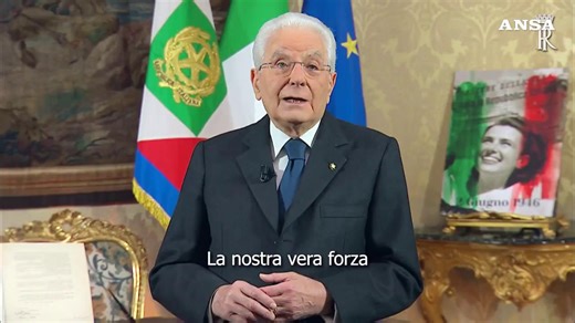 Agenzia ANSA on Instagram: "Il presidente Mattarella nel messaggio di fine anno: "Italia grande Paese grazie alla coesione sociale, la nostra vera forza" #ANSA https://www.ansa.it/sito/notizie/politica/2025/12/31/mattarella-la-nostra-vera-forza-e-la-coesione-sociale.-ai-giovani-non-rassegnatevi-scegliete_90d5ad31-d299-4198-9576-df23fc016cf2.html"