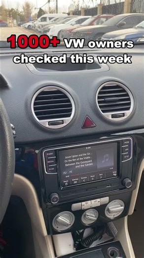 Upgrade Install Fix Wireless CarPlay Retrofit Before After RCD360 PRO3S Volkswagen Golf 6 2012