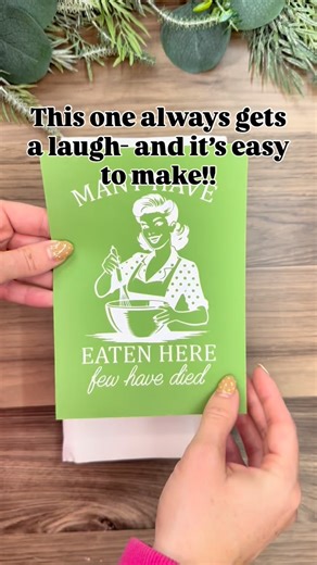 A little kitchen humor never goes out of style! 🍽️ We used our Eaten Here Stencil to create this funny (and functional!) DIY tea towel — perfect for your kitchen or as a handmade gift. 💕 Our Permanent Ink makes the design completely washable and long-lasting, so it’s just as practical as it is cute. Comment CHRISTMAS to shop this Stencil and all of our brand-new holiday designs — plus the Permanent Ink we used, all on the same website! 🎄✨ #MagnoliaDesignCo #EatenHereStencil #ReusableStencils 