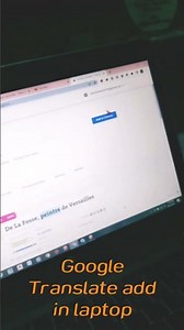 Add Google Translate in laptop