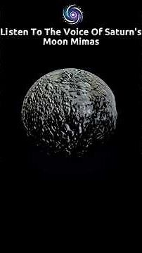 The Mysterious Sound of Mimas: Saturn's Enigmatic Moon #mimas #mimassound #saturnmoons #saturnsound