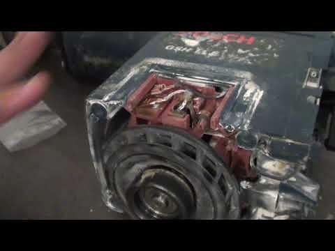 Changer les charbon outils électroportatif