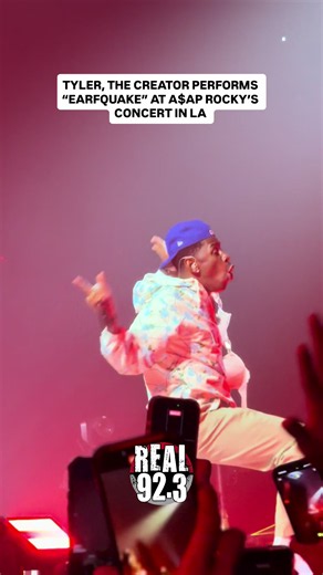 Tyler, The Creator joins A$AP Rocky to perform earfquake — surprise guest moment
