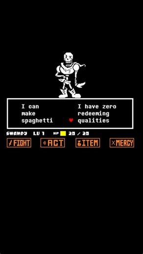 you're meeting all my standards #undertale #gameplay #papyrus #sans #reaction #gaming #funny #blind