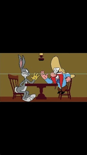 Bugs & Sam pixel art