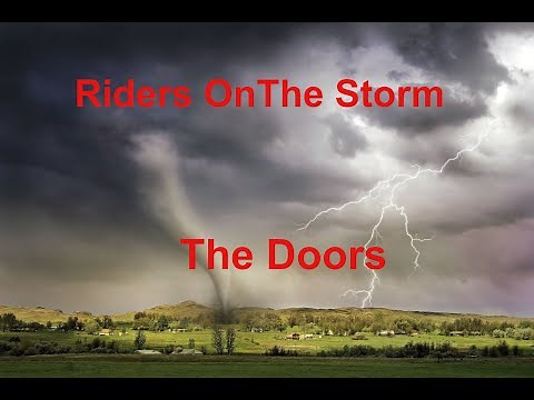 Riders On The Storm - The Doors - with lyrics