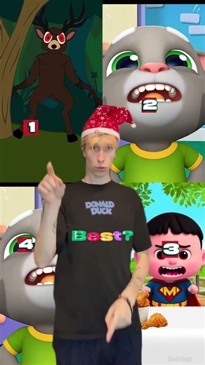 Talking Tom vs 99 Nights Challenge 😱🔥