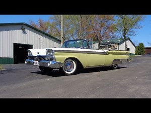 1959 Ford Fairlane 500 Galaxie Skyliner & Factory Air Conditioning - My Car Story with Lou Costabile