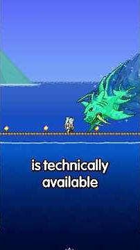 Beating Duke Fishron Before Any Other Boss