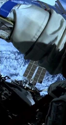 Space Walk with a view! #space #iss #nasa #earthfromspace