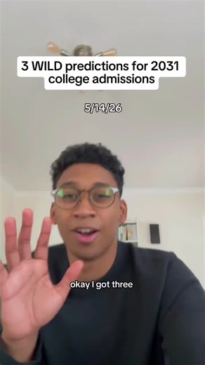 College Admissions Predictions for 2031