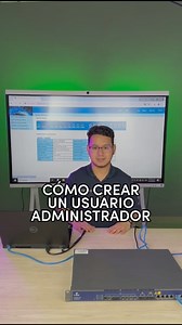 朗 ¿Cómo crear un usuario administrador para nuestro equipo OLT de V-SOL? | Syscom | Facebook