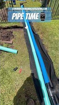 French Drain Installation Process - Yard Drain Pipe Laying Tips - Exterior Drainage Tampa