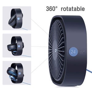 [Hot Item] Portable Small Personal USB Desk Mini Fan 3 Speeds Portable Desktop Table Air Cooling Fan