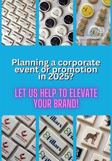 Make Your Brand Stand Out with Custom Logo Cookies! Are you planning a corporate event, expo, product launch, grand opening, or team celebration in 2025? Elevate your brand with our custom logo cookies—a delicious and memorable way to impress clients, customers, and colleagues! At Sweet Cookie Kitchen, we create high-quality fondant cookies featuring your company logo, brand colours, or custom message. They’re perfect for: ✅ Corporate events & networking functions ✅ Expos & trade shows – a sweet