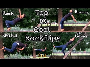 Top 10 Cool Backflips 🔥You Can Learn Easily 😱
