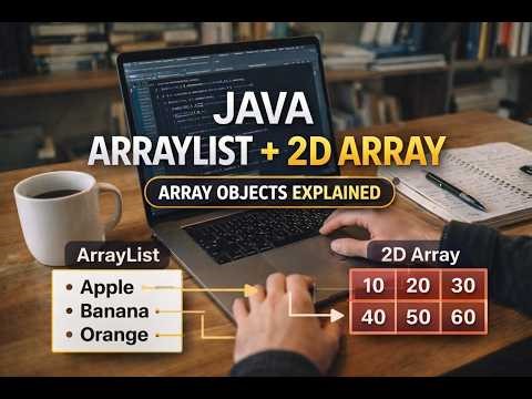 Java ArrayList + 2D Array Full Guide | Internal Working Explained | Coding Interviews