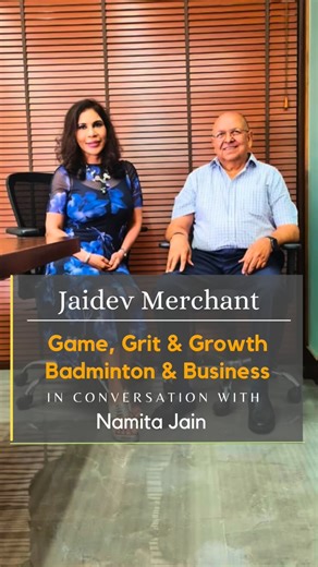 Namita Jain | Jaidev Merchant’s story is one of resilience — overcoming challenges to shine both as a badminton national level player and as a business... | Instagram