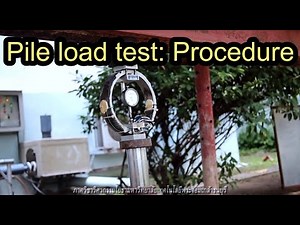 pile load test procedure