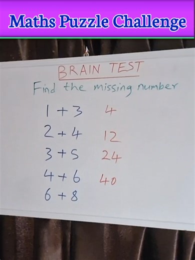 Maths Quiz | Maths Puzzle Game Challenge. #quizchallenge #math #puzzle
