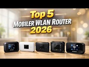 Top 5 Mobiler WLAN Router Test Beste tragbare Router für Reisen und Zuhause