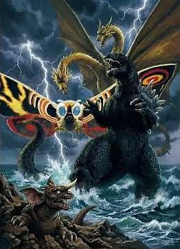 Godzilla GMK Theme (2001) – Epic Fan-Made Kaiju Soundtrack #gmk #godzilla #fanmade #shorts #toho