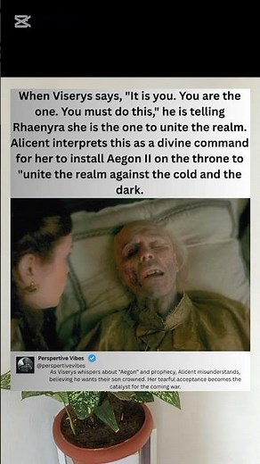 The TRAGEDY of Viserys' LAST Breath | And Alicent's Terrible Misunderstanding #gameofthrones