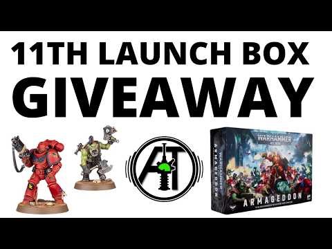 Big Armageddon Box Giveaway! Auspex Tactics Channel Update for April