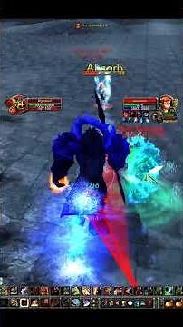 WoW Classic TBC Warrior World PvP - 1v1 Warrior vs Mage #worldofwarcraft #mmorpg #pvp