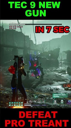 TEC 9 ELEMENTAL BUILD DEFEAT PRO TREANT IN 7 SEC ONCE HUMAN #oncehuman #oncehumangame