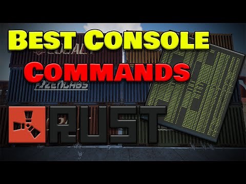 5 Of The Best F1 Console Commands/Keybinds | Rust