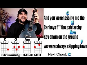 ALL TOO WELL *10 Minute Version* - Taylor Swift (Ukulele Cover & Play Along)