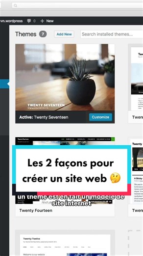 Comment créer un site internet : les 2 manières 🖥️ #creersiteweb #creationsite #siteinternet #siteweb #webdesign #templatesiteweb #entrepreneur #marketing #marketingdigital #ui #ux #wordpress #wix #shopify #elementor #squarespace #webflow