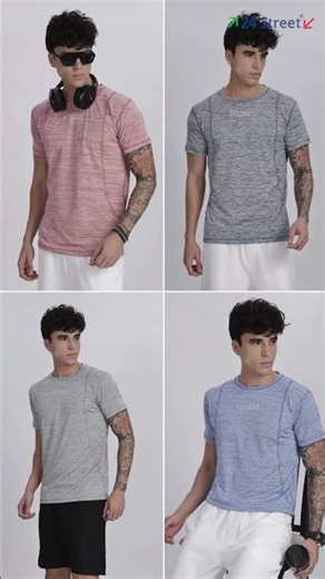 Sports T-Shirt for Men | Gym, Morning Walk & Night Wear | Design 9014