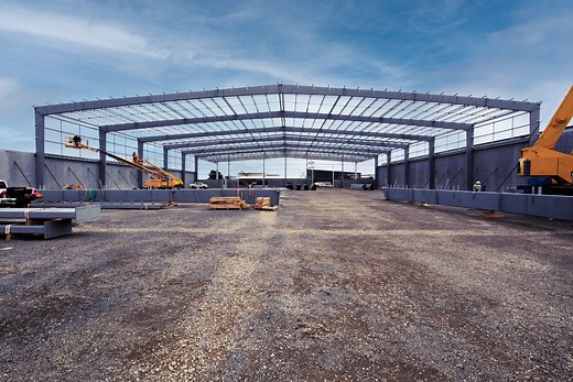 DonoBeam Construction - Metal Box Beam | Coresteel Buildings