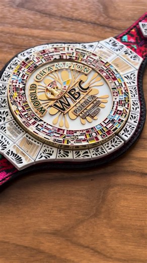 WBC Mini Puebla Belt: Witness History in the Making