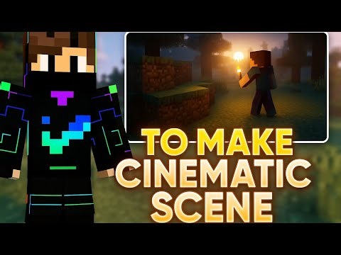 How to make a cinematic scene 🚀 #minecraft #shorts #tipsandtricks #trending
