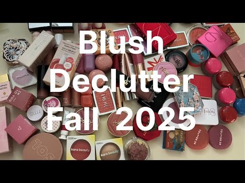 BLUSH DECLUTTER Fall 2025