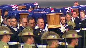 The first of the 33 Australians were finally laid to rest today on home soil at Rookwood, NSW. This will be the last video I post about the repatriation of 33 Australians including 22 Vietnam Veterans, 3 Malayan Emergency Veterans, two of their wives and six of their children. Hopefully this brings some peace to their families, friends and mates. Lest We Forget. Video: Seven News. | Danger Close: The Battle of Long Tan