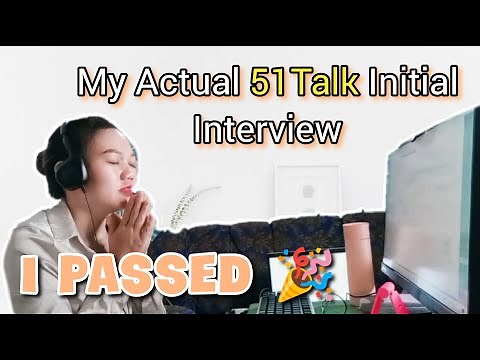 ESL ONLINE INTERVIEW | 51Talk ACTUAL INTERVIEW