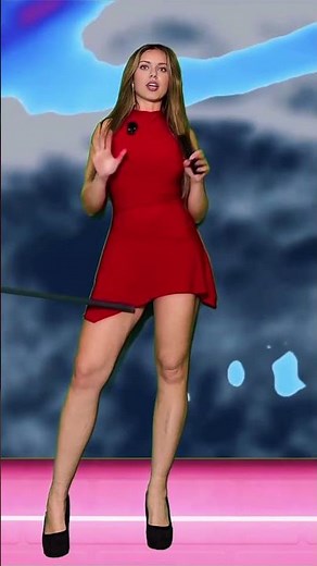The most beautiful weather forecast you'll see today ❤️🌦️ #shorts #weather