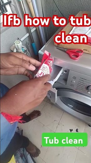 How to tub clean, IFB tub clean deep clean kaise kare