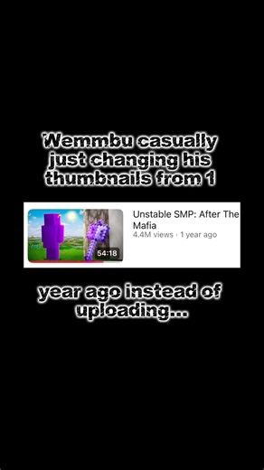 Just post already Wemmbu #minecraft #gaming #wemmbu #shorts